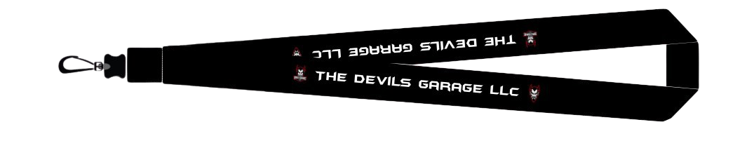 Devils Garage Standard Lanyard
